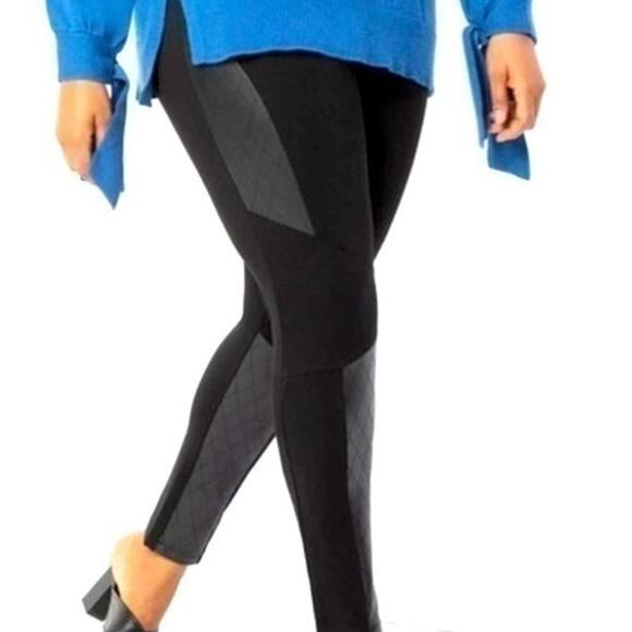 Eloquii Pants - NEW Eloquii Blavk Faux Leather Miracle Flawless Legging, 4X